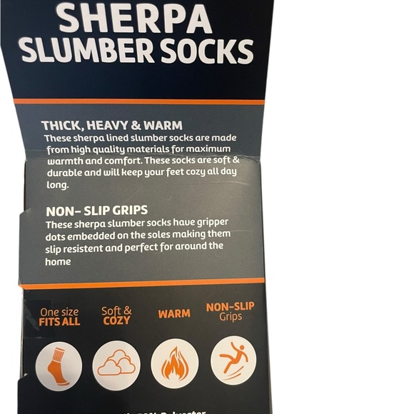 Sherpa Slumber Socks NWT - Picture 3 of 4